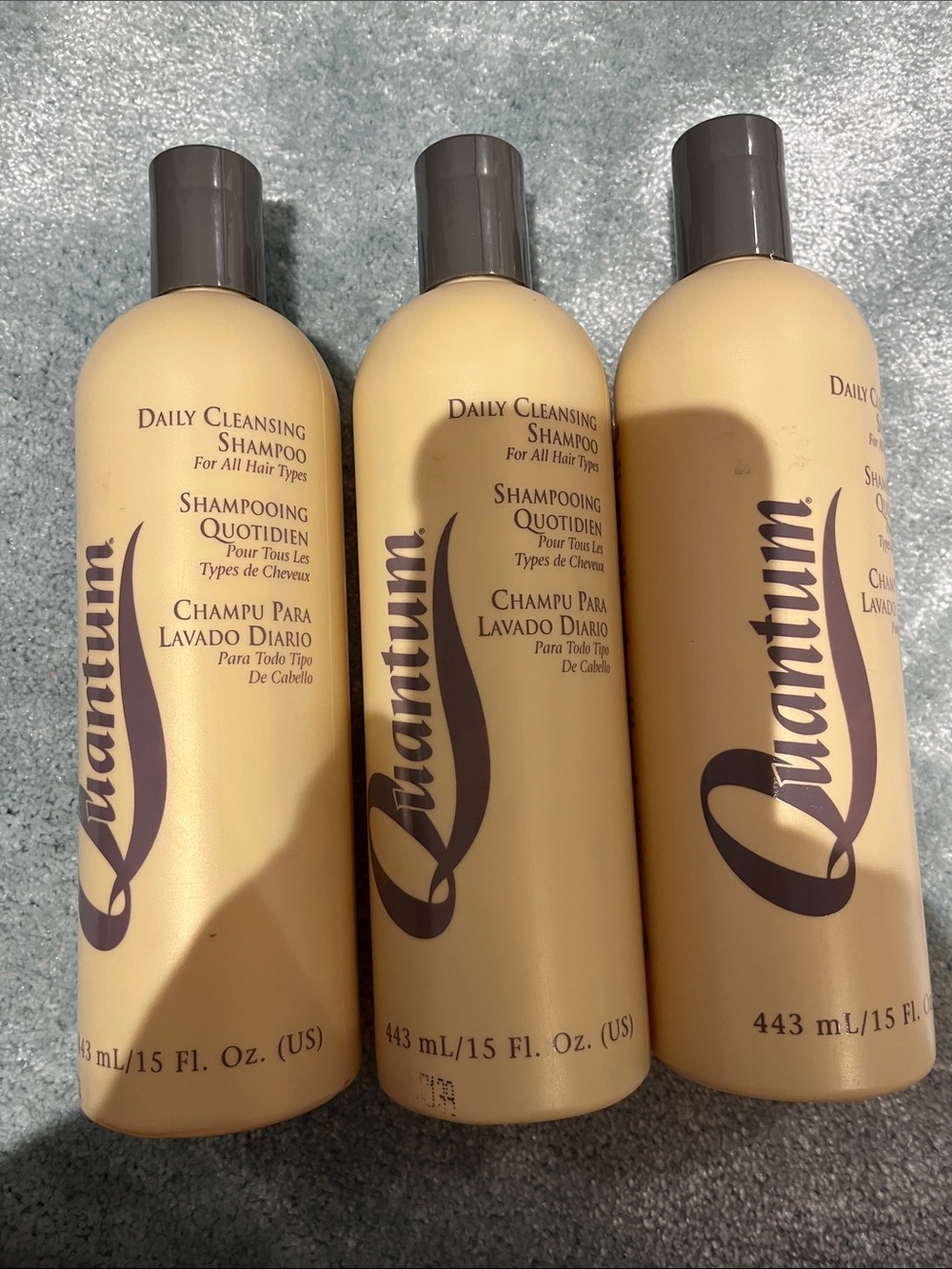 Zoto Quantum Daily Cleansing Shampoo 15 Fl Oz Lot Of 3 Bottles